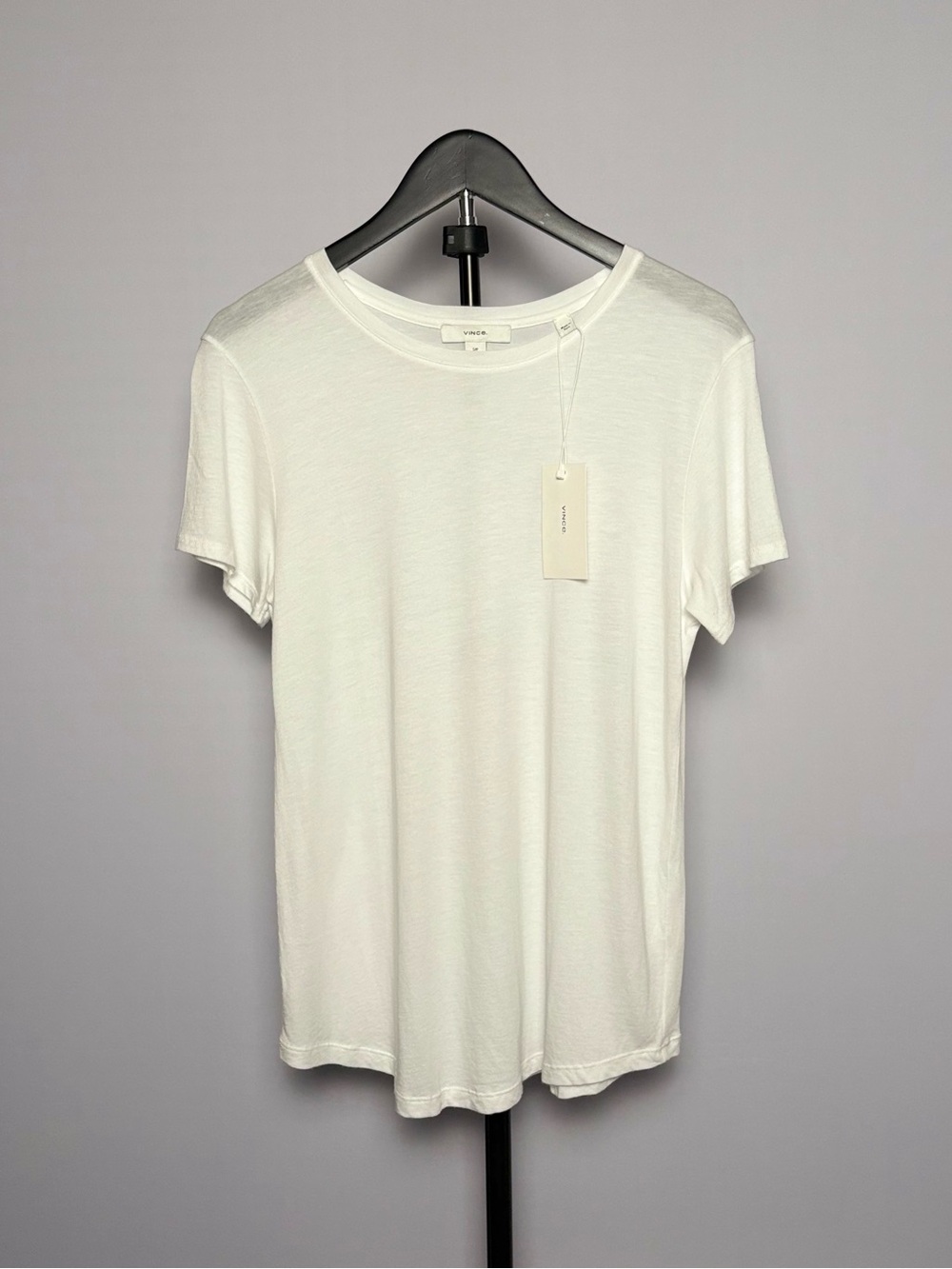 Vince Woman’s Modal Cotton Crew Neck Tee Size S